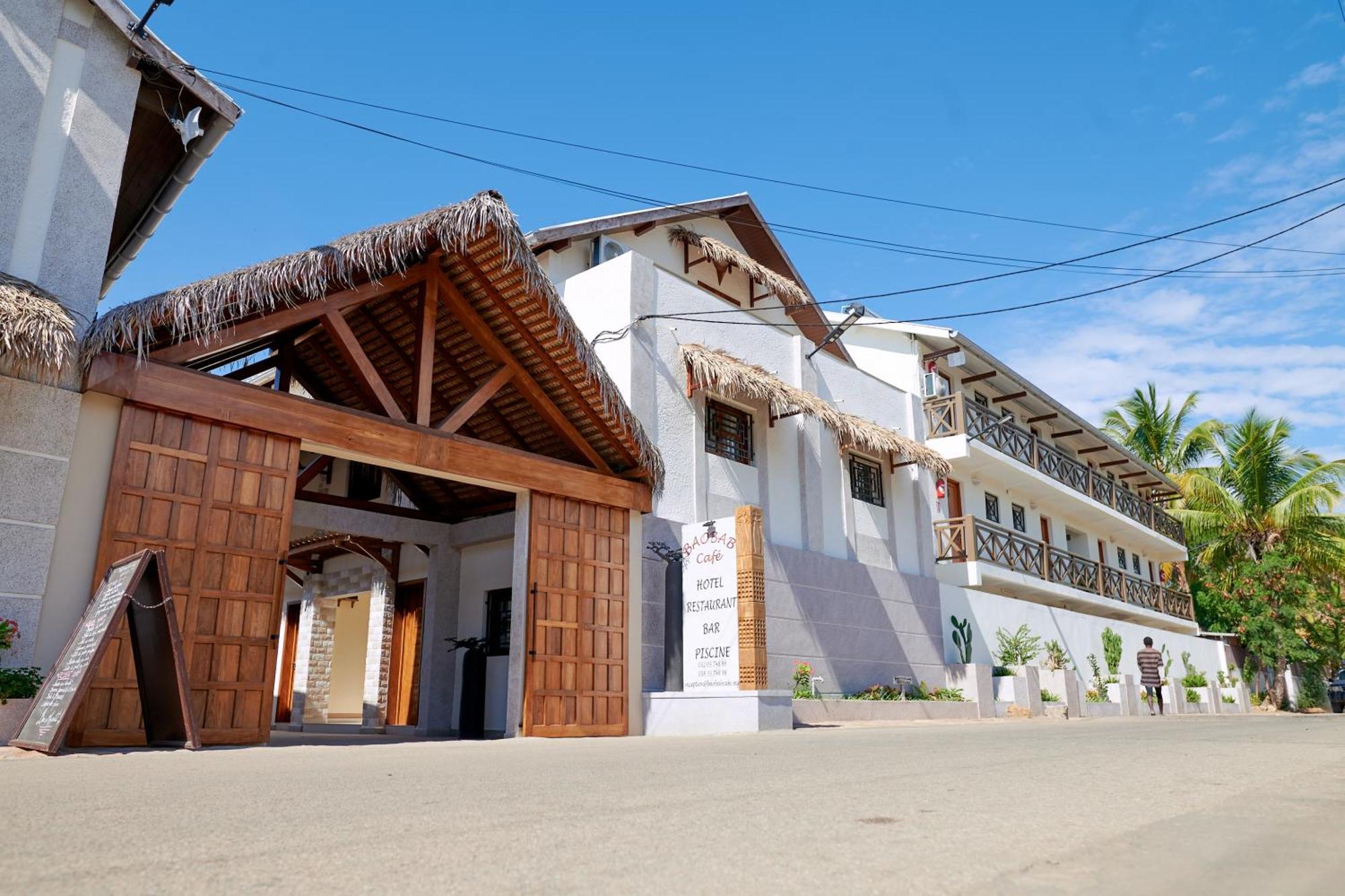 Hotel Baobab Cafe Morondava Dış mekan fotoğraf