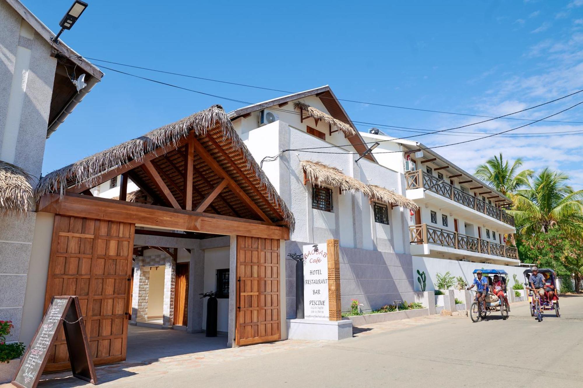 Hotel Baobab Cafe Morondava Dış mekan fotoğraf